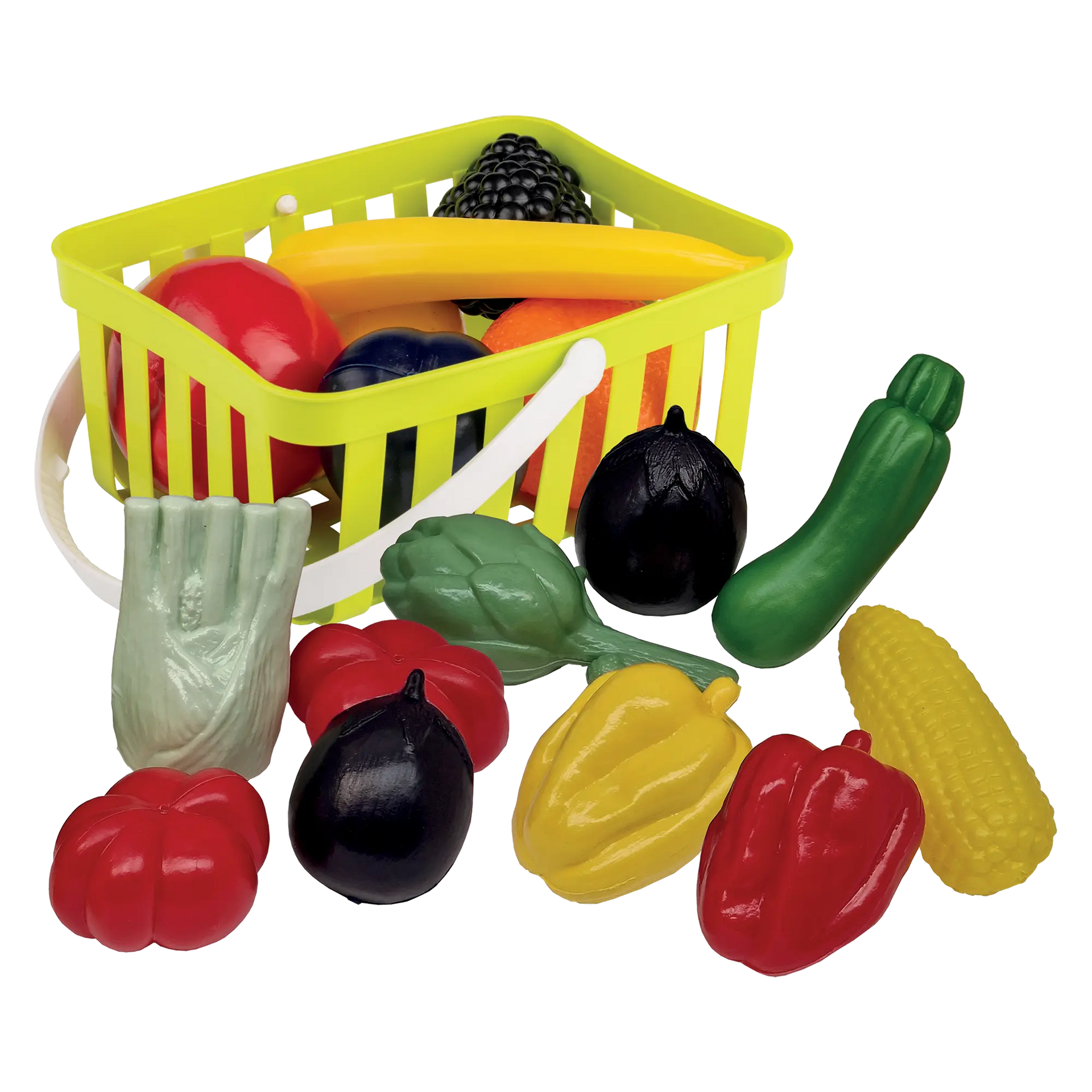 PANIER D'ÉPICERIE JAUNE