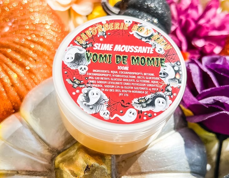 Slime moussante Vomi de momie