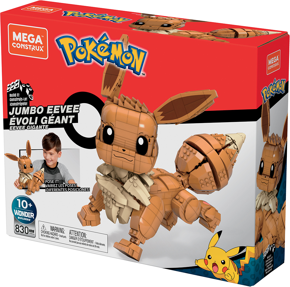 Mega Construx-Pokemon Jumbo Evee