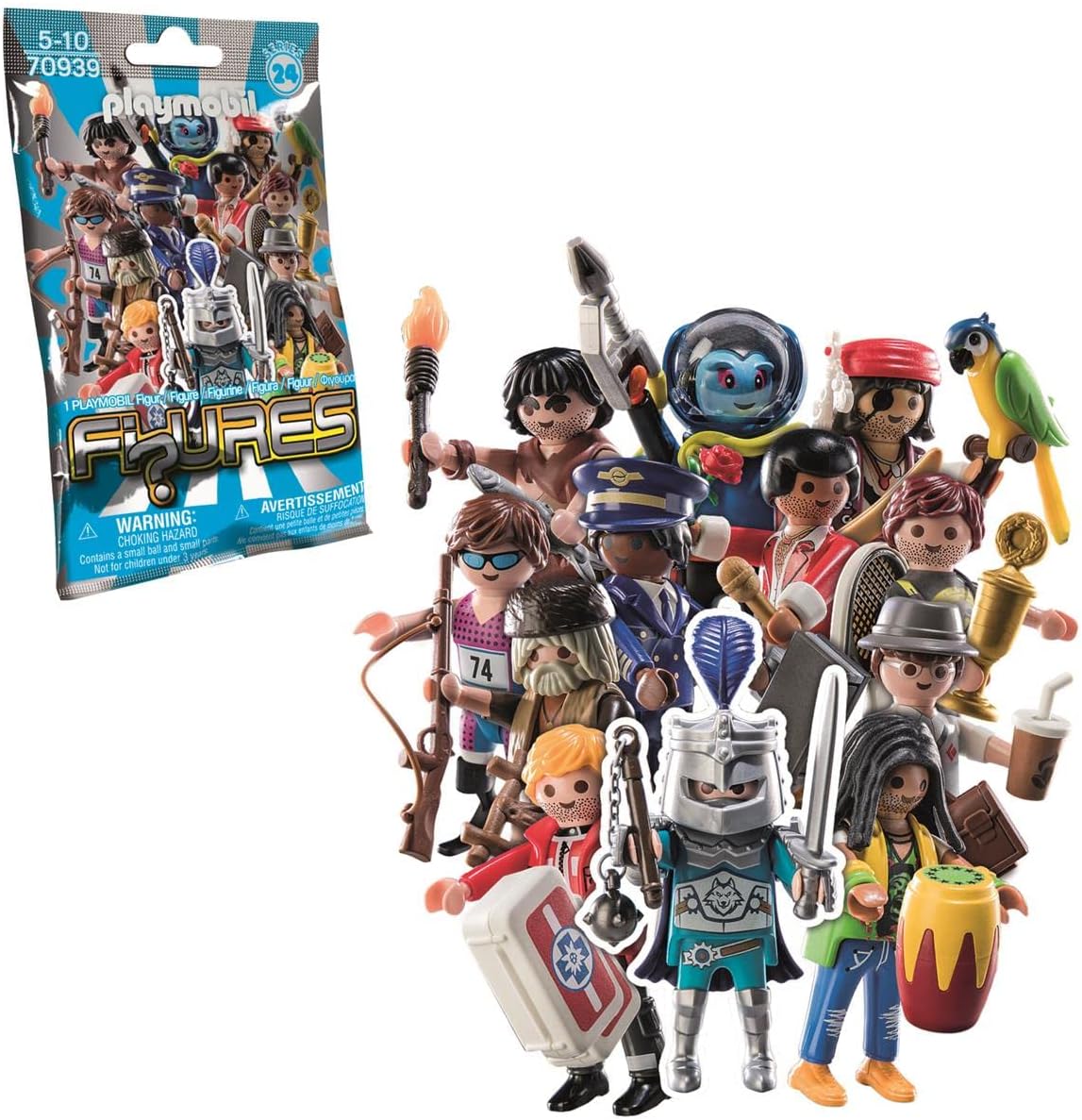 Figurines Serie 24 garcon Playmobil (assorties/à l'unité)