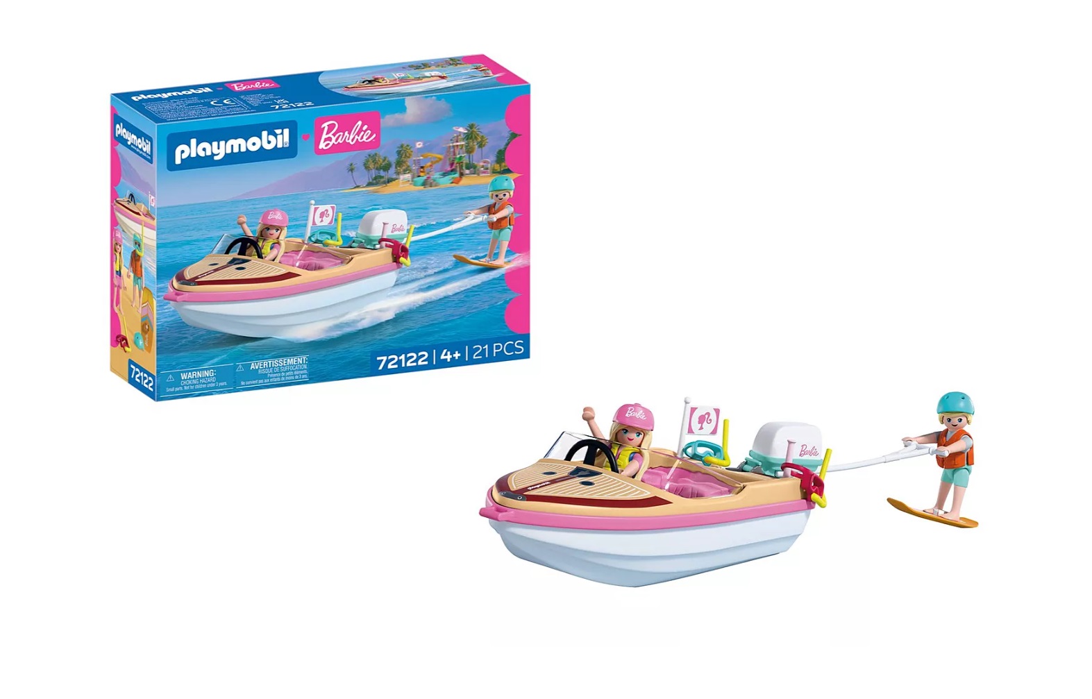 PLAYMOBIL x Barbie Bateau de l'aventure
