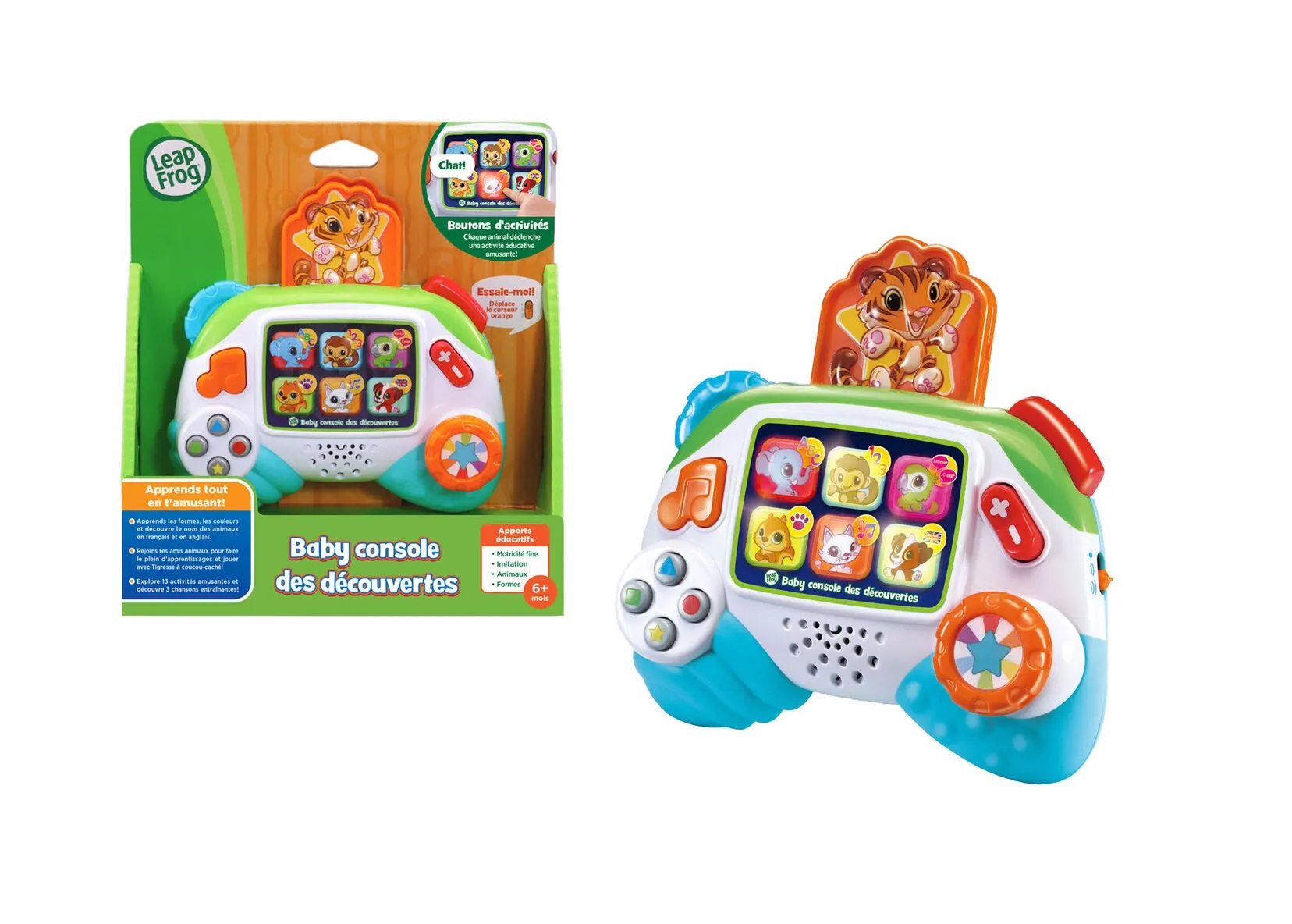 LEAP FROG BABY CONSOLE DES DÉCOUVERTES - tablette jouet - boite