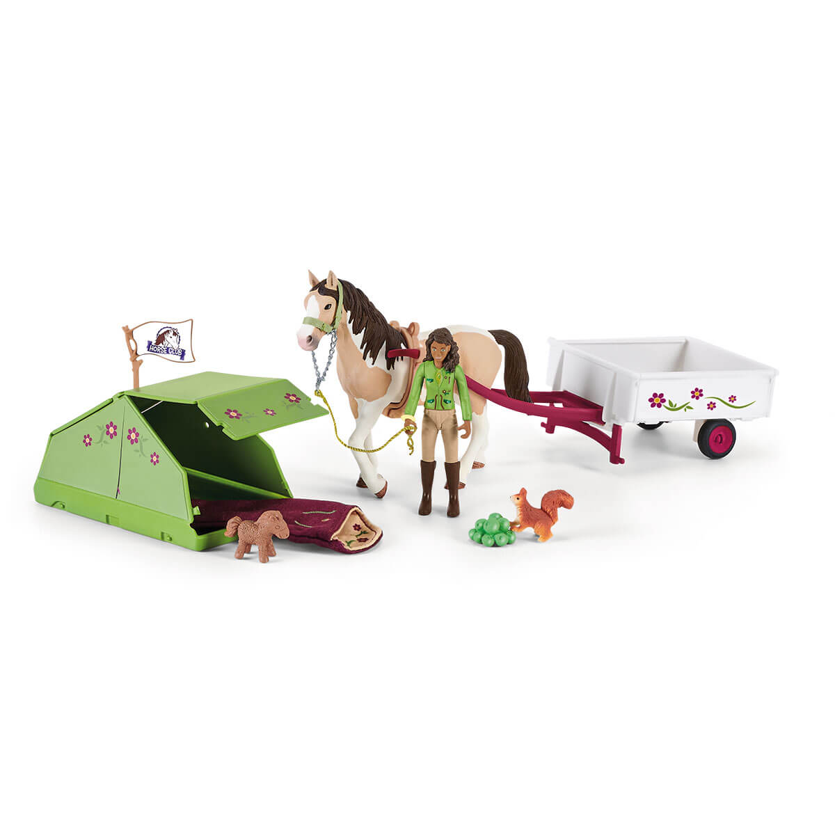 Aventures en camping avec Sarah de Horse Club