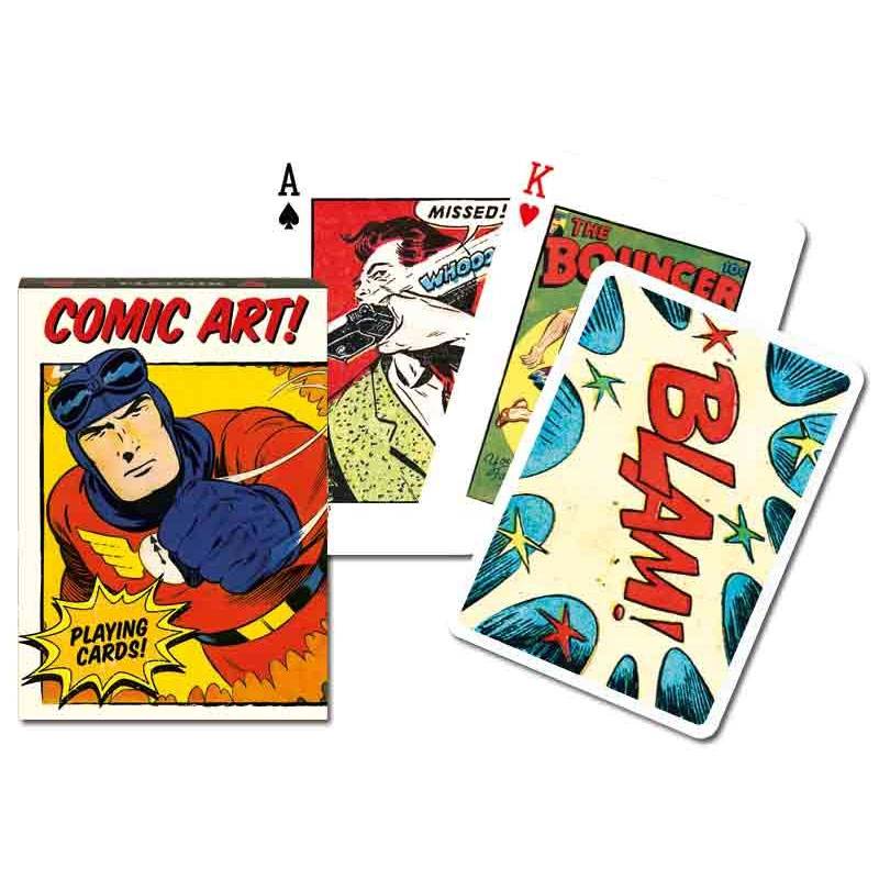 Jeu de cartes simple, Comic Art