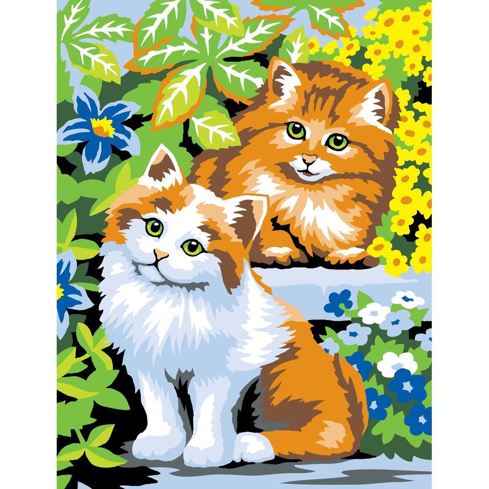 Peinture à numéros junior - Chatons (1020)