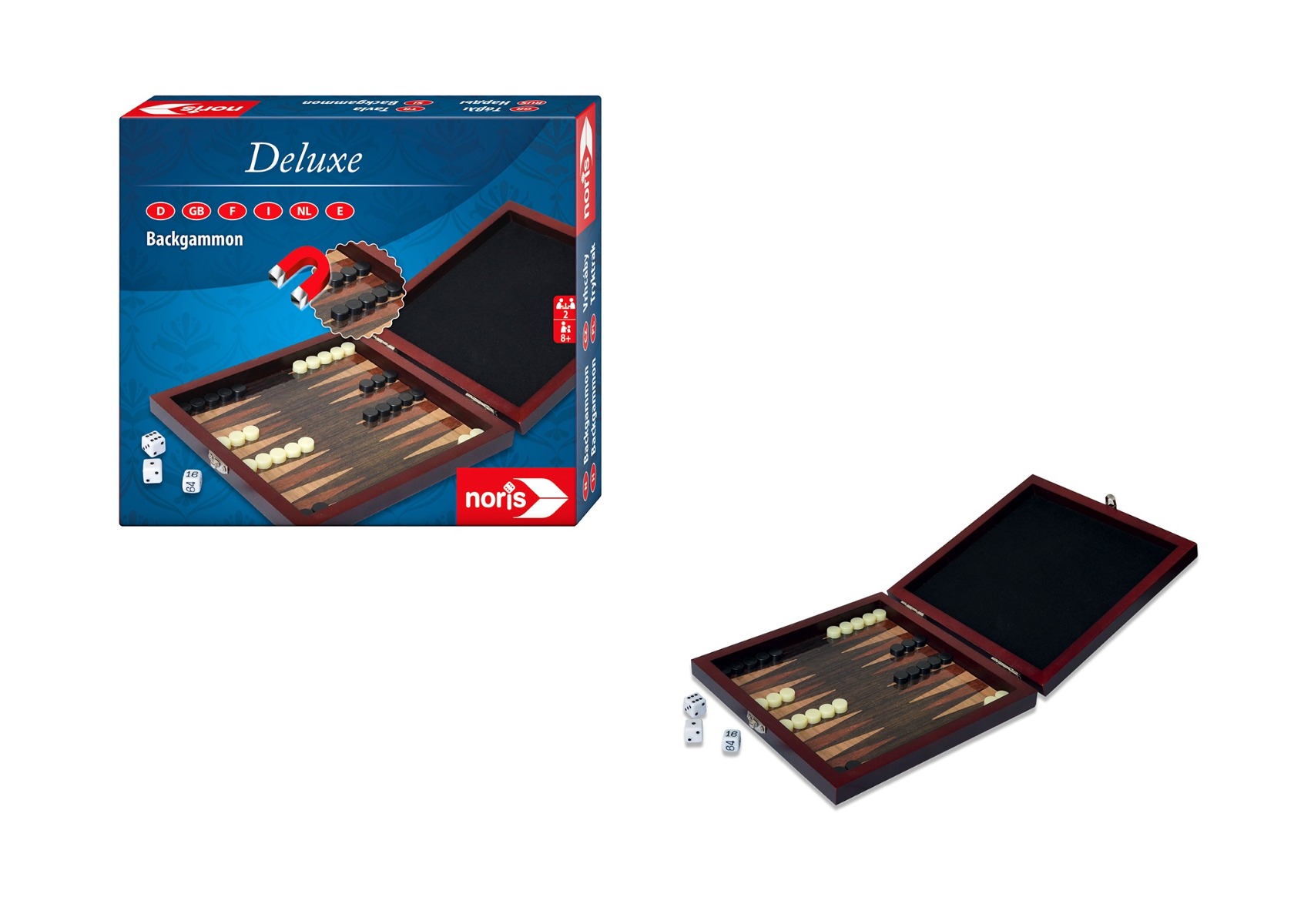 Noris - Backgammon magnétique