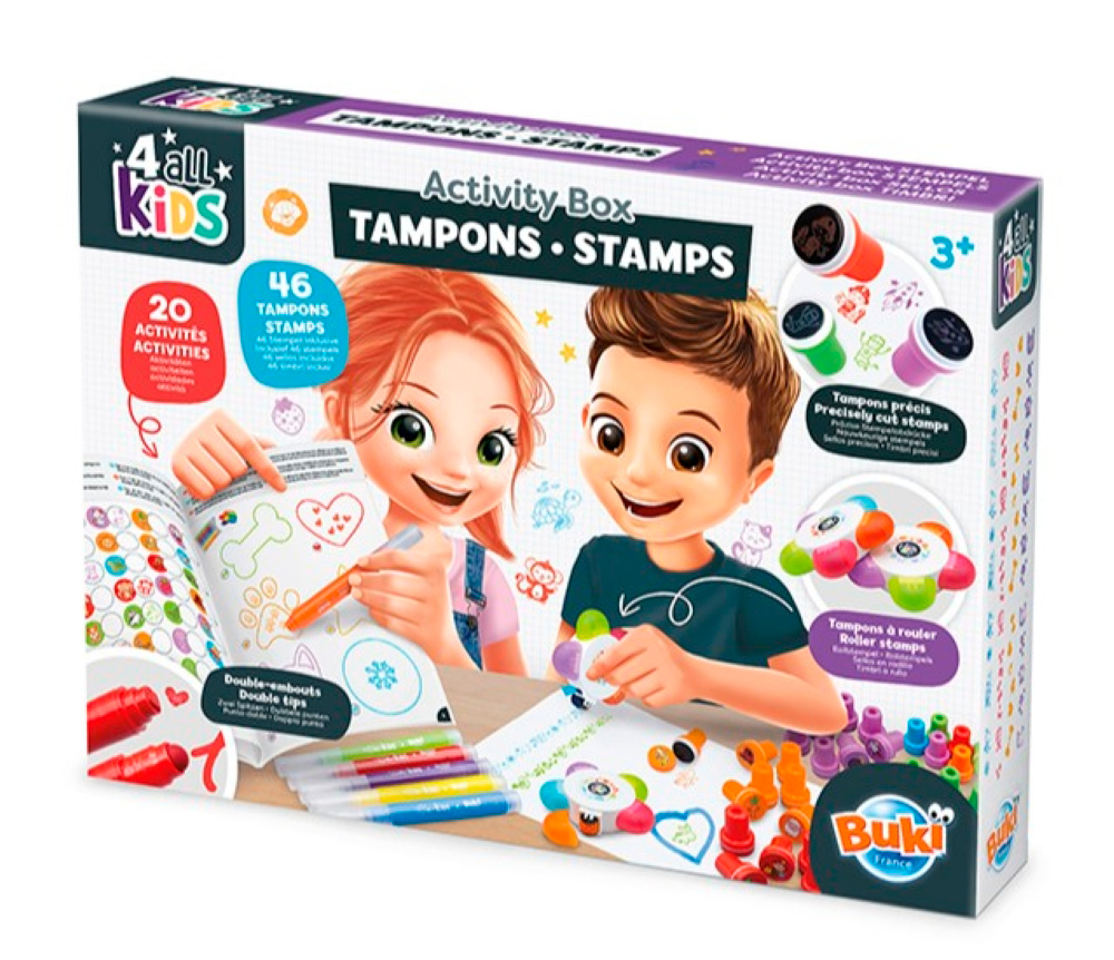 Buki 4 all Kids - Boîte act. tampons