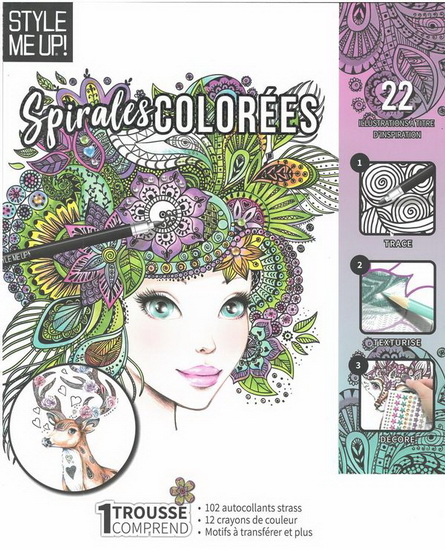 Spirales colorées