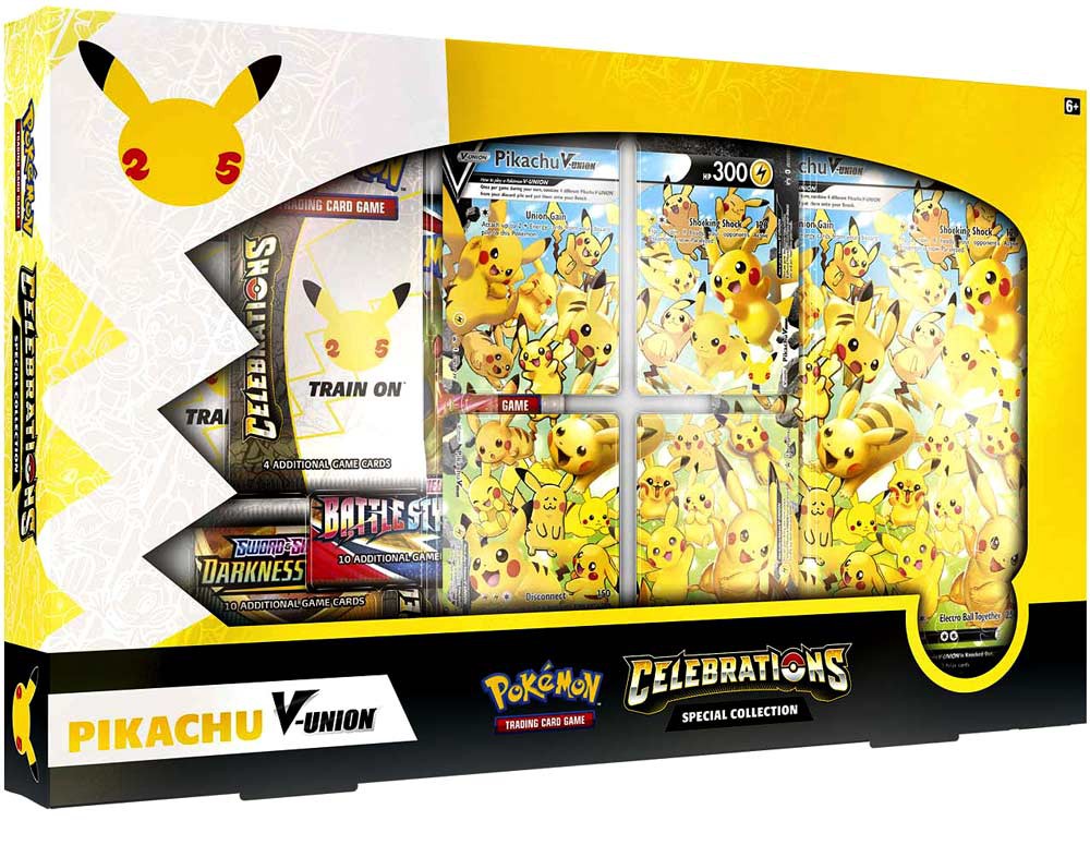 Pokemon Celebrations Pikachu V-union