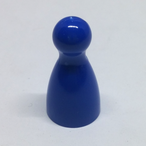 Pion Halma 24mm - Bleu