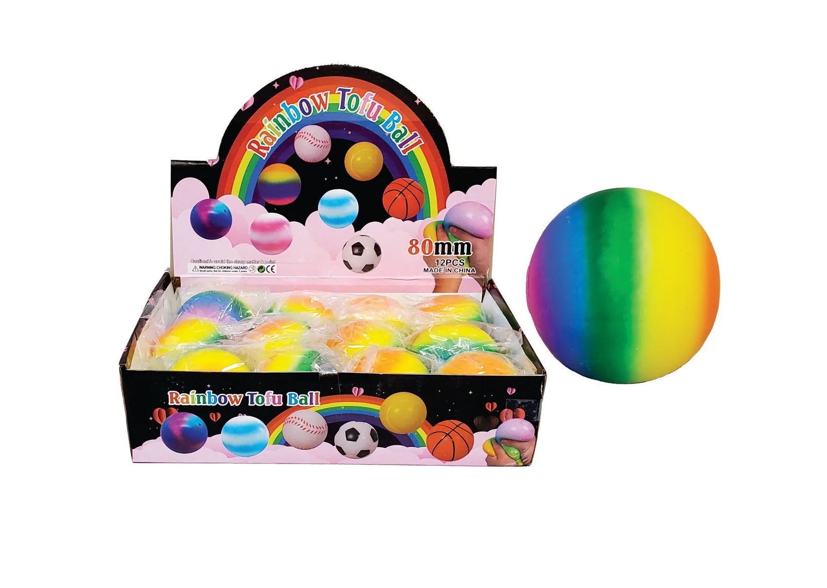 Balle arc-en-ciel