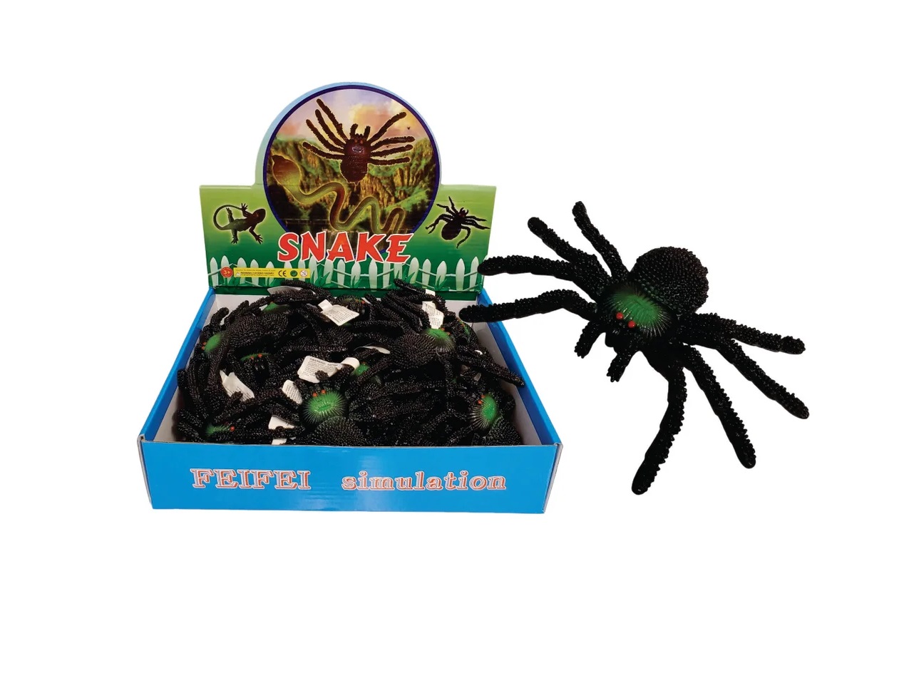 Araignée en rubber