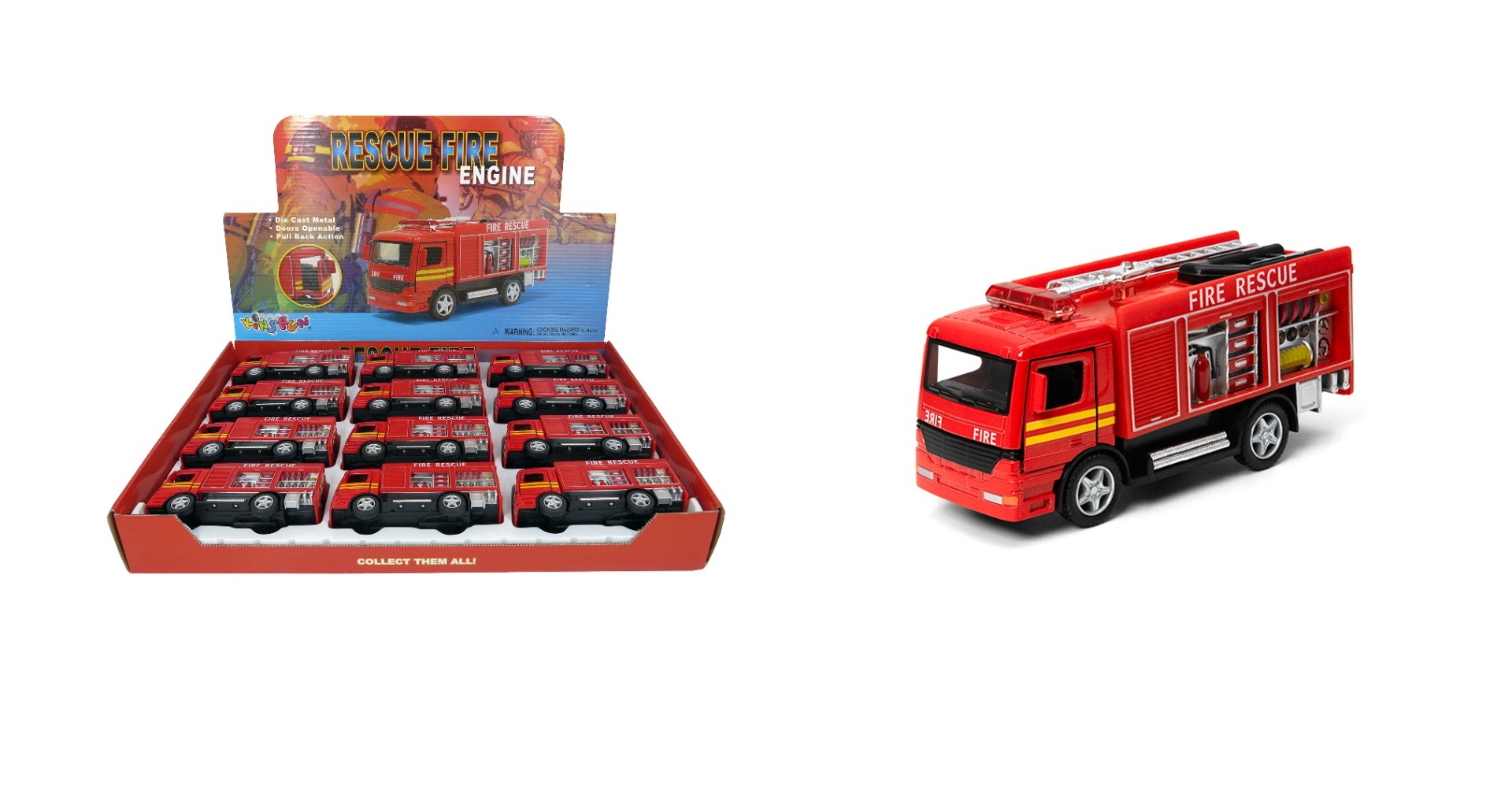 Kinsmart Camion de pompier