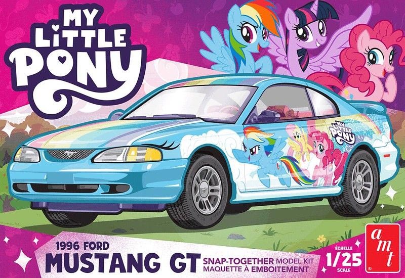 MC '96 Mustang My Little Pony Friendship is Magic 1/25