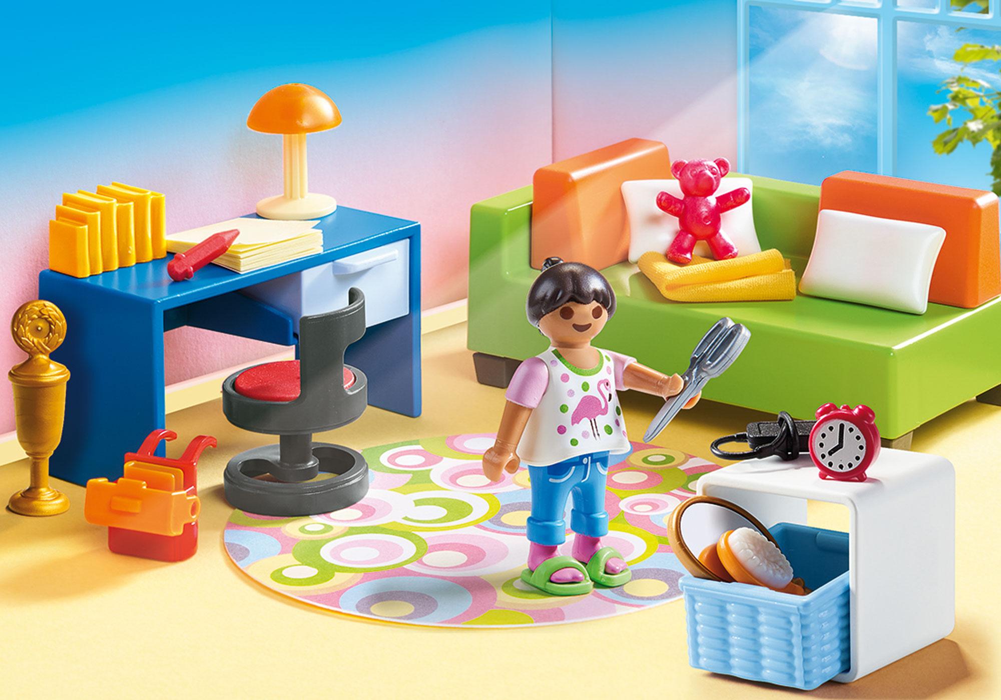 Chambre enfant avec canapé-lit
