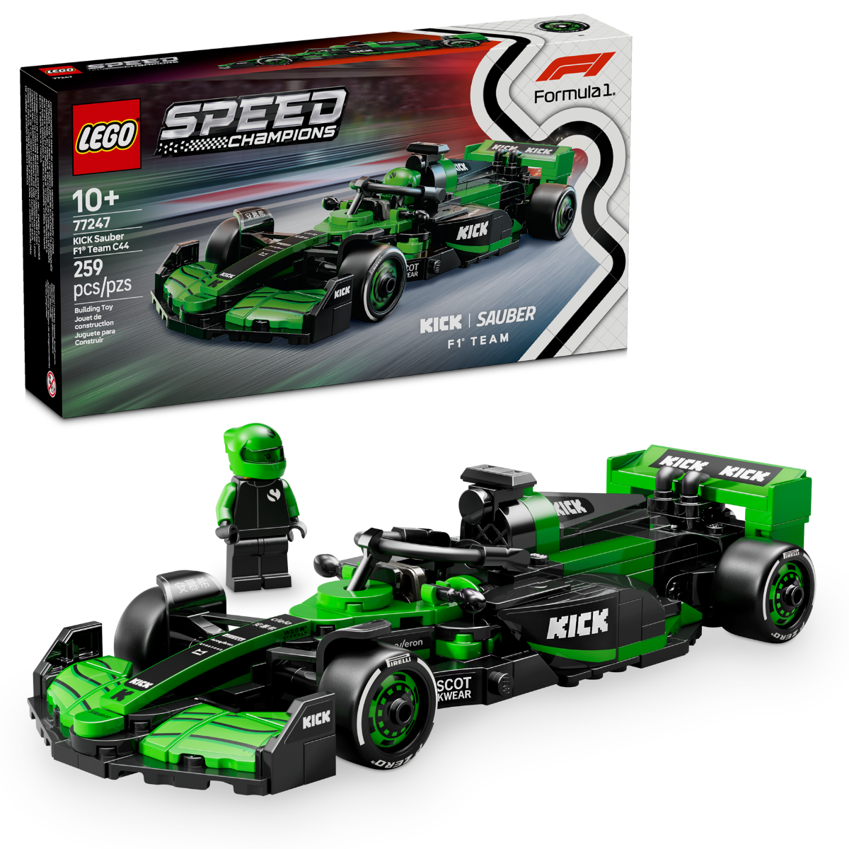 Voiture F1 KICK Sauber Team C44