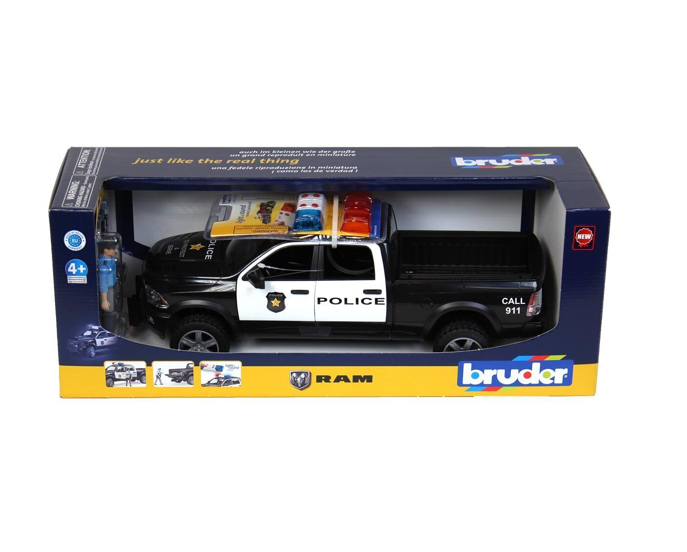 Dodge RAM 2500 Police et policier Bruder 