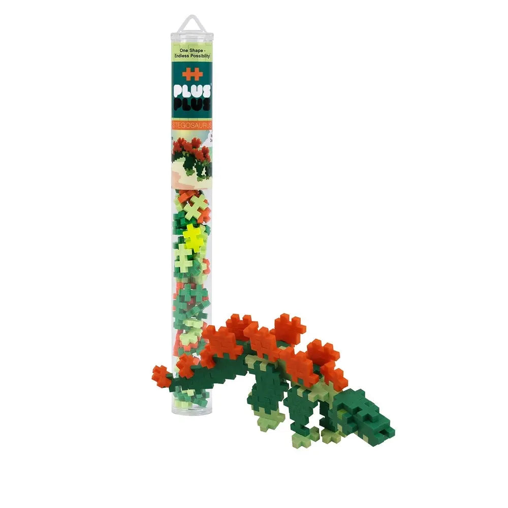 Plus Plus tube Stegosaurus