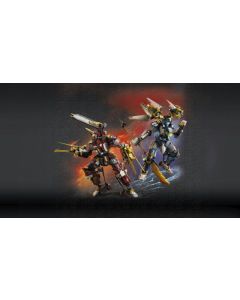 Les robots titans jumeaux