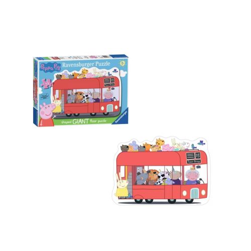 Casse-tête 24 plancher Peppa pig autobus
