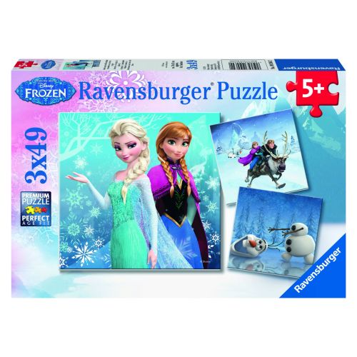 Casse-tête 3x49 Frozen Aventures au pays des neige