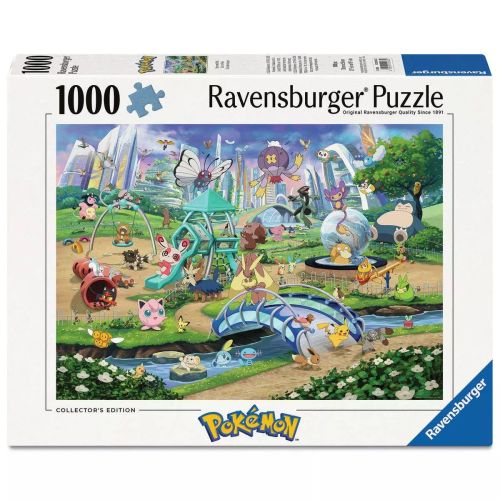 Casse-tête 1000 Pokémon Eevee & parc