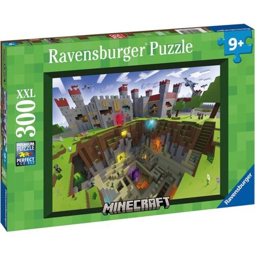 Casse-tête 300 Minecraft Vue de coupe
