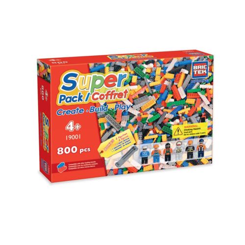 BRICTEK SUPER COFFRET 800 PCS