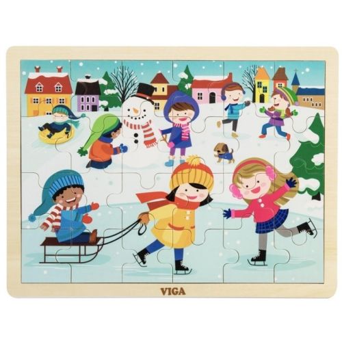 PUZZLE 24 PCS HIVER