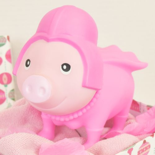 Banque cochon star rose
