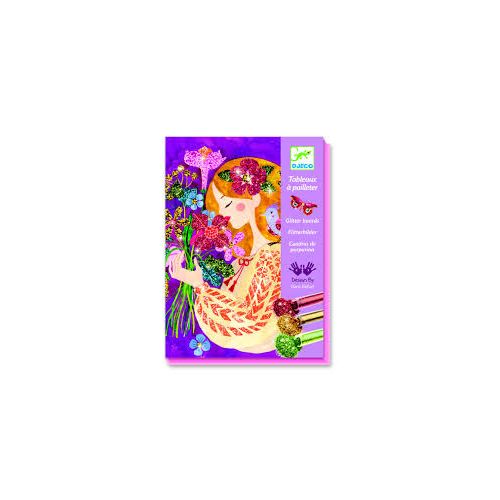 Tableau à pailleter  Le parfum des fleurs