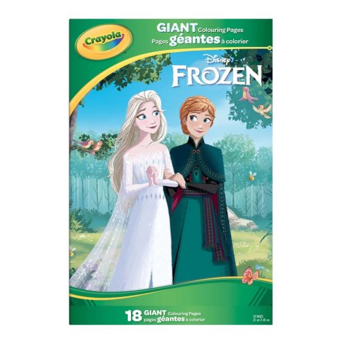 Pages géantes à colorier Frozen