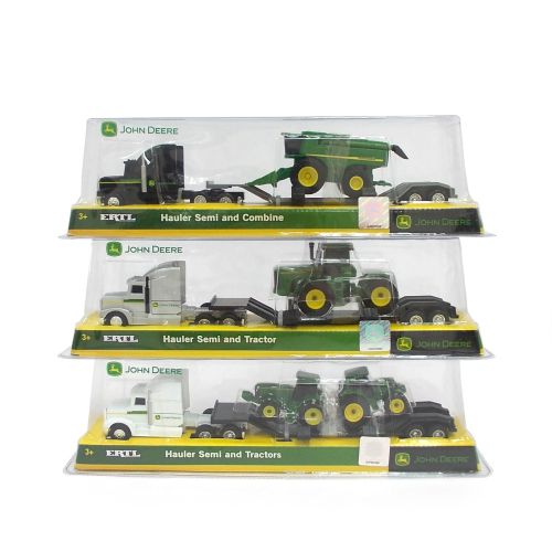 Remorque John Deere asst. 1/64 (assorties/à l'unité)