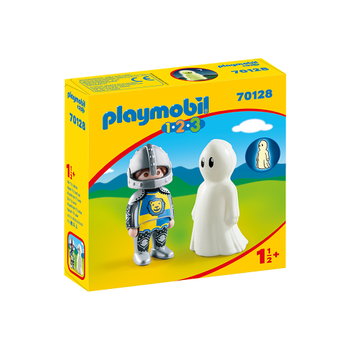 Chevalier et fantôme Playmobil 1 2 3