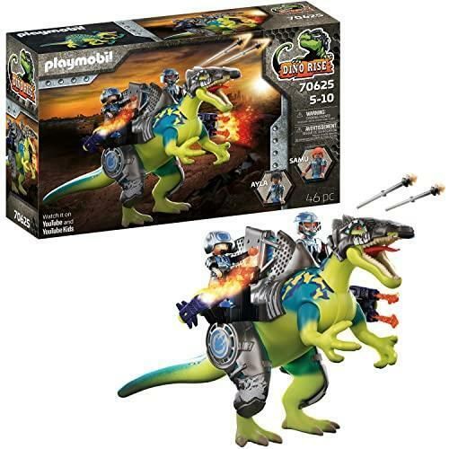 Spinosaure et combattants
