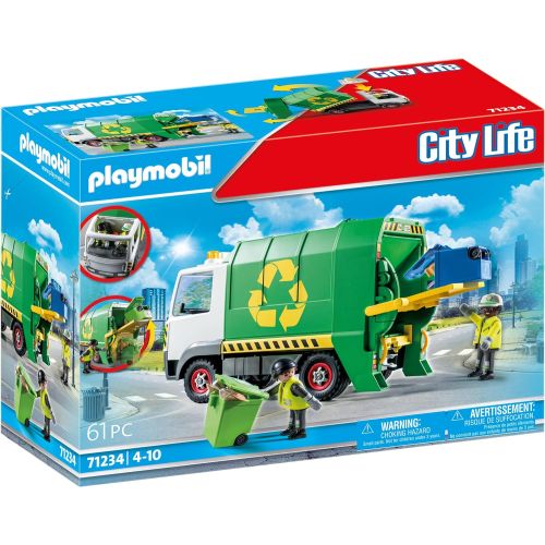 Camion de recyclage