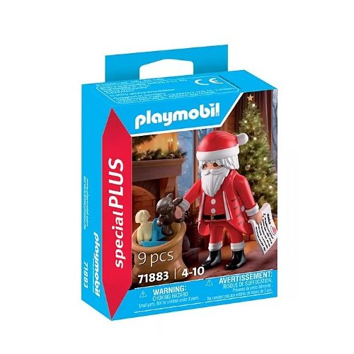 Pere Noel avec liste de souhaits