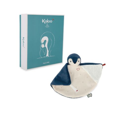 Kaloo doudou pingouin bleu