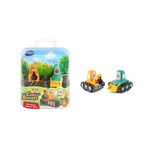 boite 
VTECH TUT TUT CORY BOLIDES MINI VÉHICULES: TIMMY ET KIMMY (de Netflix)