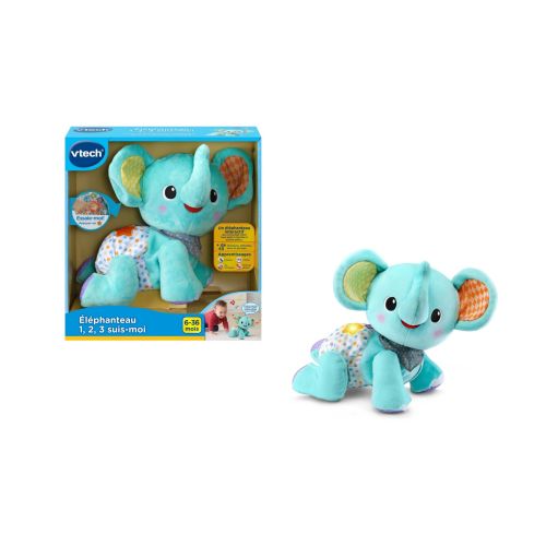 VTECH ÉLEPHANTEAU 1 2 3 SUIS-MOI - boite