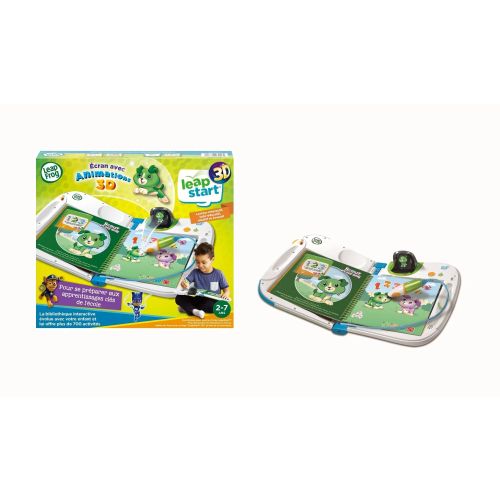boite LeapFrog® LEAPSTART 3D LECTEUR INTERACTIF VERT