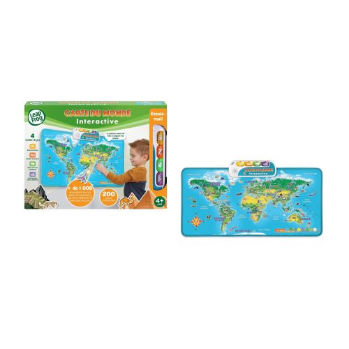 LeapFrog Genius XL - Carte du monde interactive