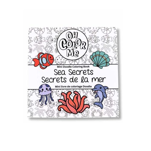Mini coloriage Secret de la mer