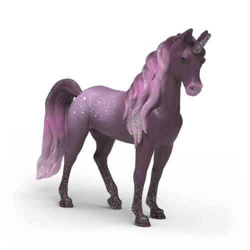 Licorne galactique jument arc-en-ciel