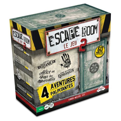 Escape Room Coffret De Base 2 (4 Scénarios)