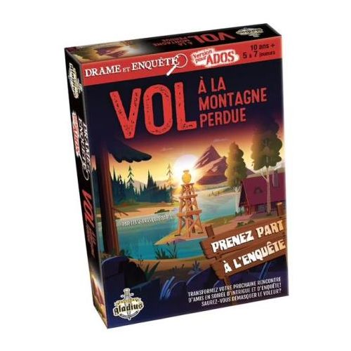 Drame & enquête: Vol à  La montagne perdue (5-7) 