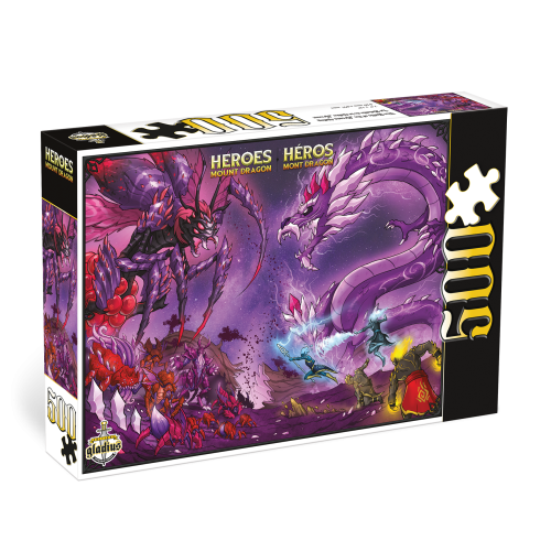 Casse-tête 500 La bataille de la vallée arcane (Héros du Mont Dragon)