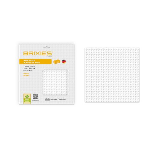 Brixies plaque blanche