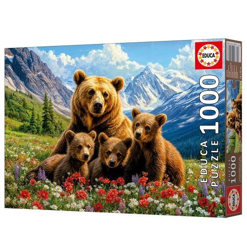 Casse-tête 1000 Grizzlies au Canada