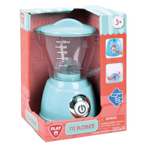 Playgo-Mon blender Bleu 3 pièces(jouet)